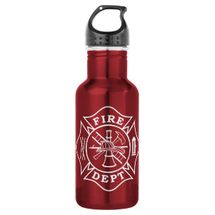 Firefighter Stainless Steel Water Bottle