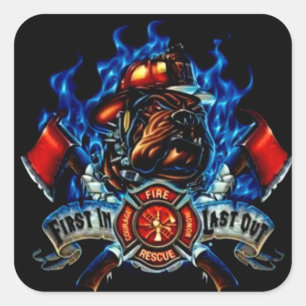 firefighter sticker