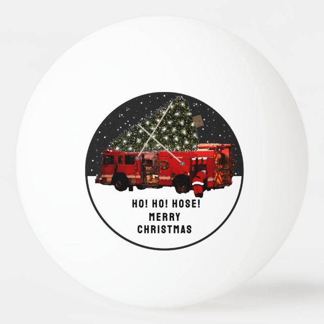 Firefighter Stocking Stuffers Ping Pong Ball (Front)