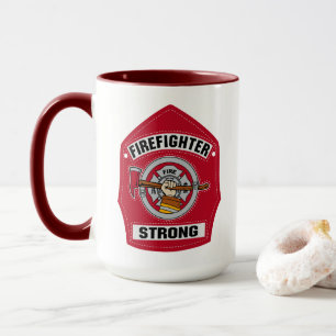 Firefighter Strong Mug