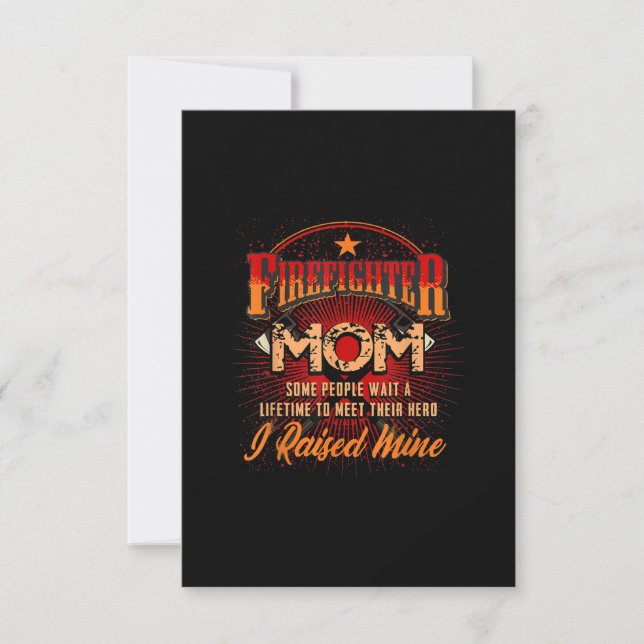 Firefighter Support - Fireman Proud Mum (Front)