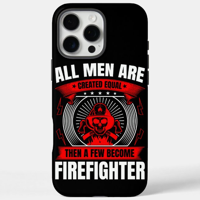 Firefighter supports equality tee Case-Mate iPhone case (Back)