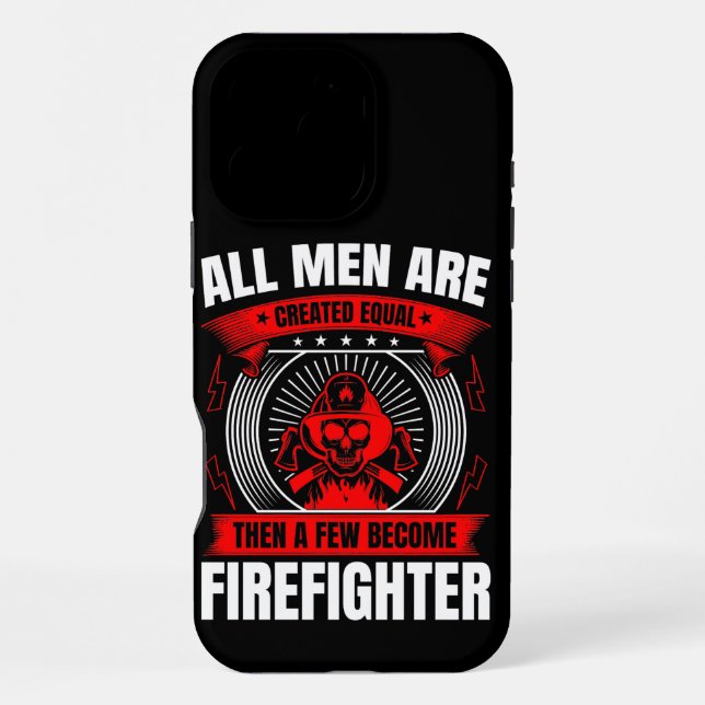 Firefighter supports equality tee iPhone case (Back)