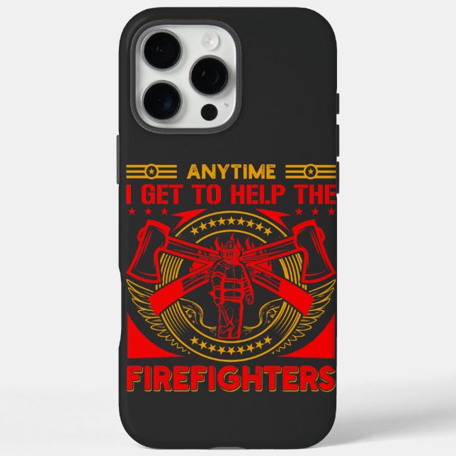 Firefighter supports  the community Case-Mate iPhone case (Back)