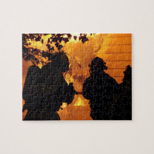 Firefighter Team Jigsaw Puzzle