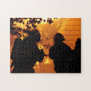 Firefighter Team Jigsaw Puzzle