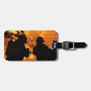 Firefighter Team Luggage Tag