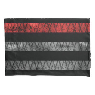 Firefighter Thin Red Line Flag Pillowcase