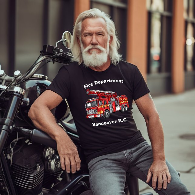 Firefighter truck ready for city action T-Shirt (Creator Uploaded)