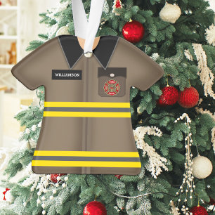 Firefighter Turnout Coat Ornament