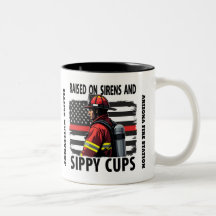 Firefighter US Flag with Thin Red Line