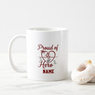 Firefighter Wife Custom Name Mug