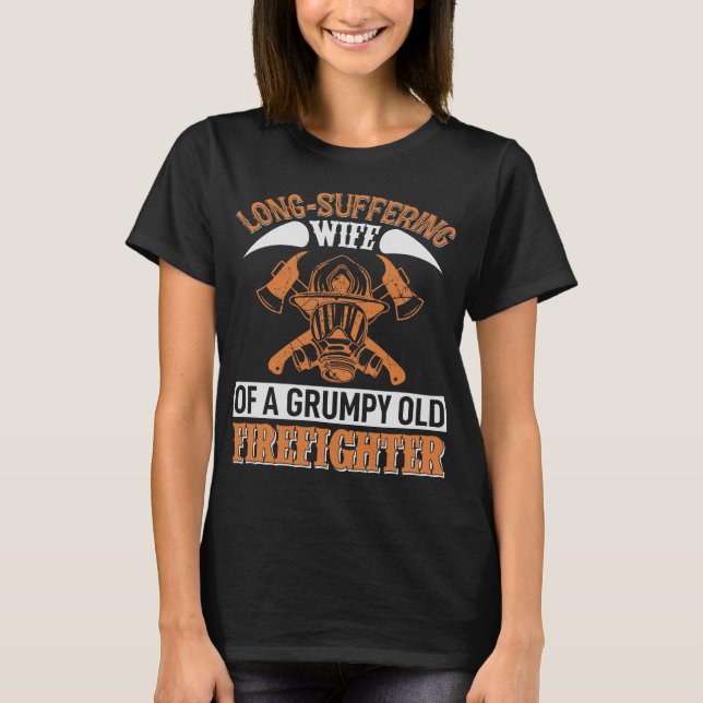Firefighter Wife T-Shirt (Front)