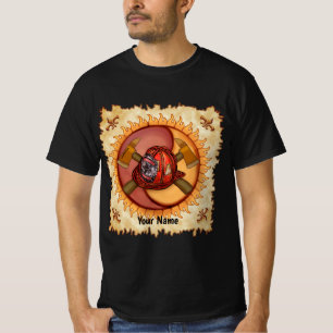 Firefighter Yin Yang T-Shirt