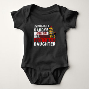 Firefighter's Daughter Baby Bodysuit