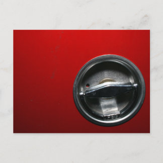 Firefighters : Fire Hose Box Red Postcard