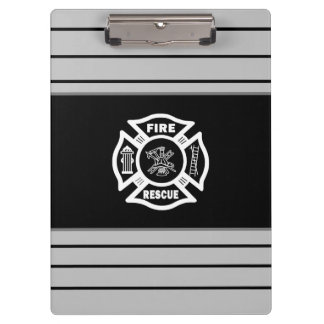Firefighters Fire Rescue Clipboard