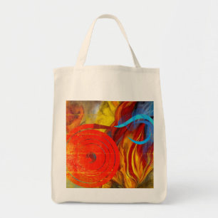 Firefighters Flare Tote Bag