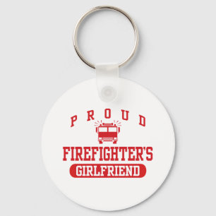 Firefighter's Girlfriend Key Ring