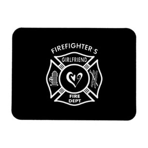 Firefighter's Girlfriend Magnet