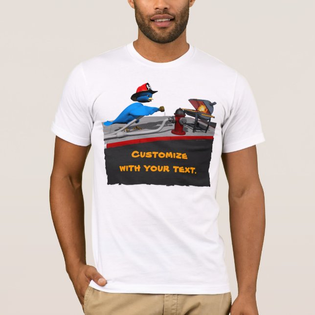 Firefighter's Grill Tee (Front)