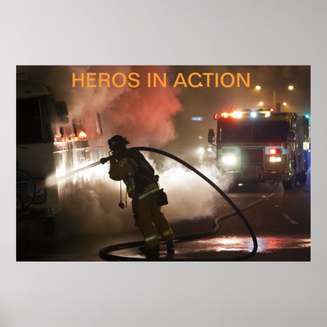 Firefighters: Heroes In Action Poster (Front)