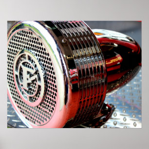 Firefighter's Horn Poster