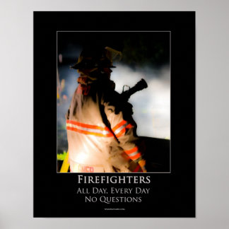 Firefighters Motivational Poster