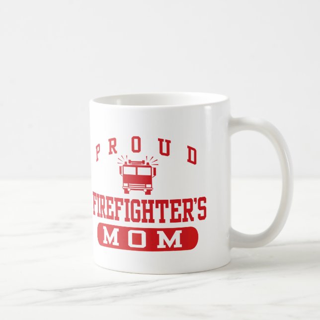 Firefighter's Mum Coffee Mug (Right)