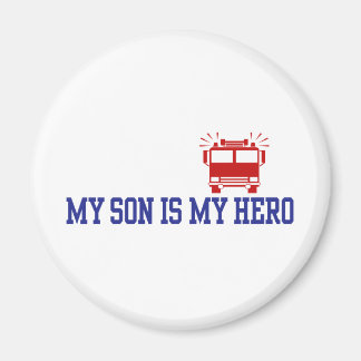Firefighter's Mum Dad Magnet