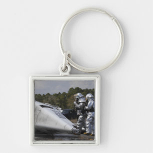 Firefighters respond to the scene key ring