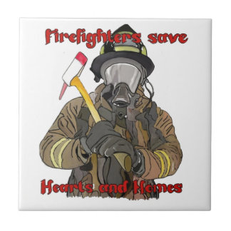 Firefighters Save Hearts and Homes Tile
