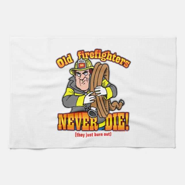 Firefighters Tea Towel (Horizontal)