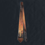 Firefighter's Tie Print of Original Painting<br><div class="desc">Firefighter's Tie

Original Watercolor by Miranda Saint James</div>