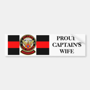 Firefighter's Wife Bumper Sticker