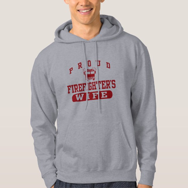 Firefighter's Wife Hoodie (Front)