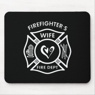 Firefighters Wife Mouse Mat
