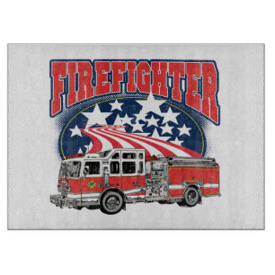 Firefighting Truck Cutting Board