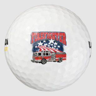 Firefighting Truck Golf Balls