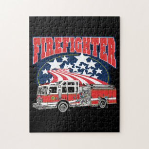 Firefighting Truck Jigsaw Puzzle