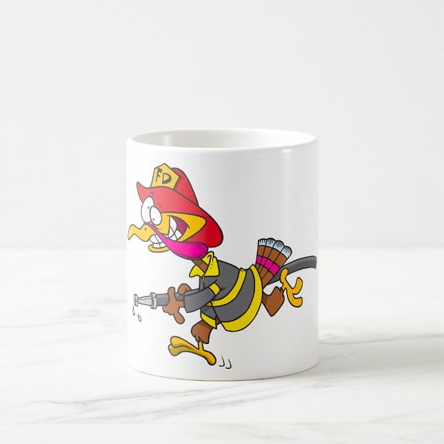 Firefighting Turkey Mug (Creator Uploaded)