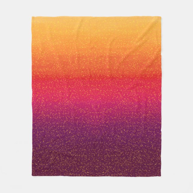 Fireflies at afternoon fleece blanket (Front)