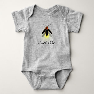 Fireflies  baby bodysuit