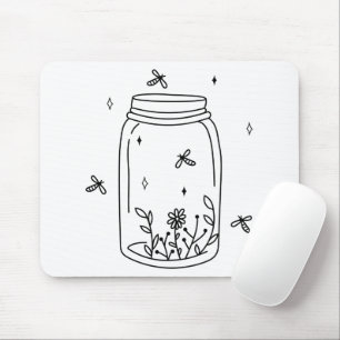 Fireflies in a Jar Mouse Pad