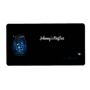 Fireflies in Jar Personalised Mason Jar