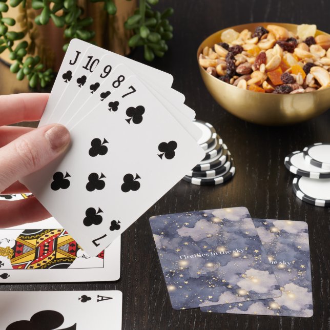 Fireflies in the Sky   Playing Cards (In Situ)