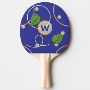 Fireflies Over Water Ping Pong Paddle