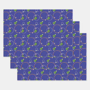 Fireflies Over Water Wrapping Paper Set