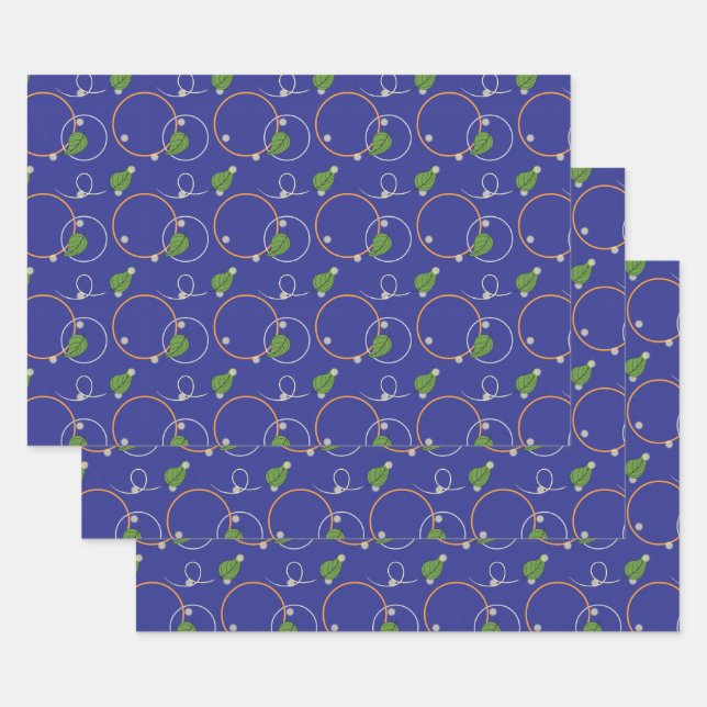Fireflies Over Water Wrapping Paper Set (Set)