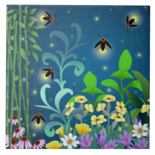 Fireflies  tile